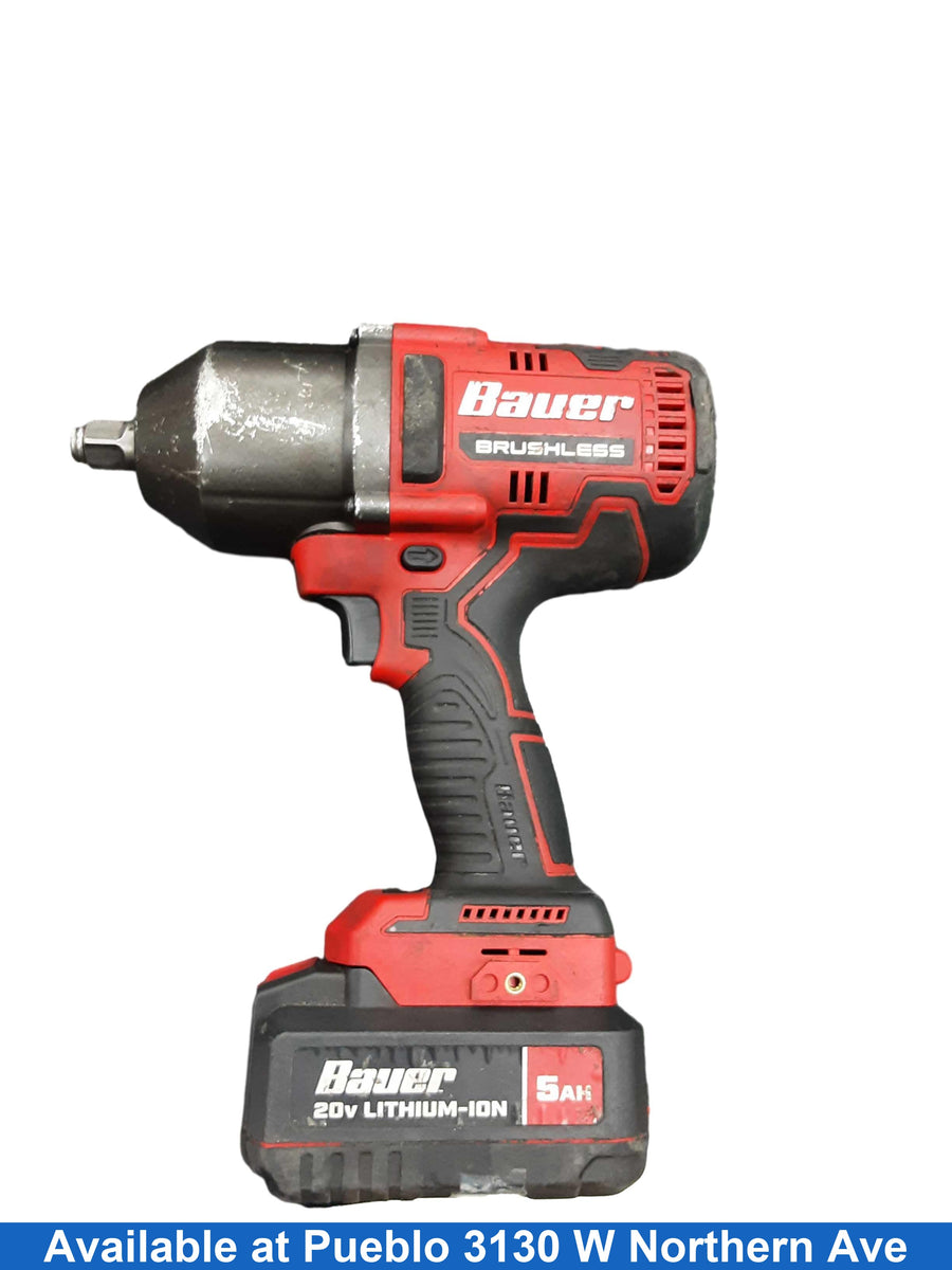 Bauer 2085cr-b Red Cordless Impact Drill
