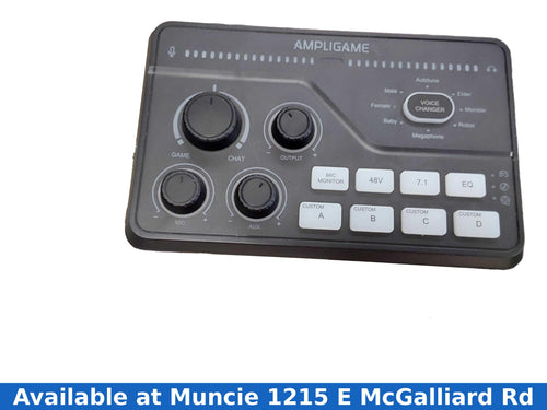 Fifine Ampligame Black Digital Mixer