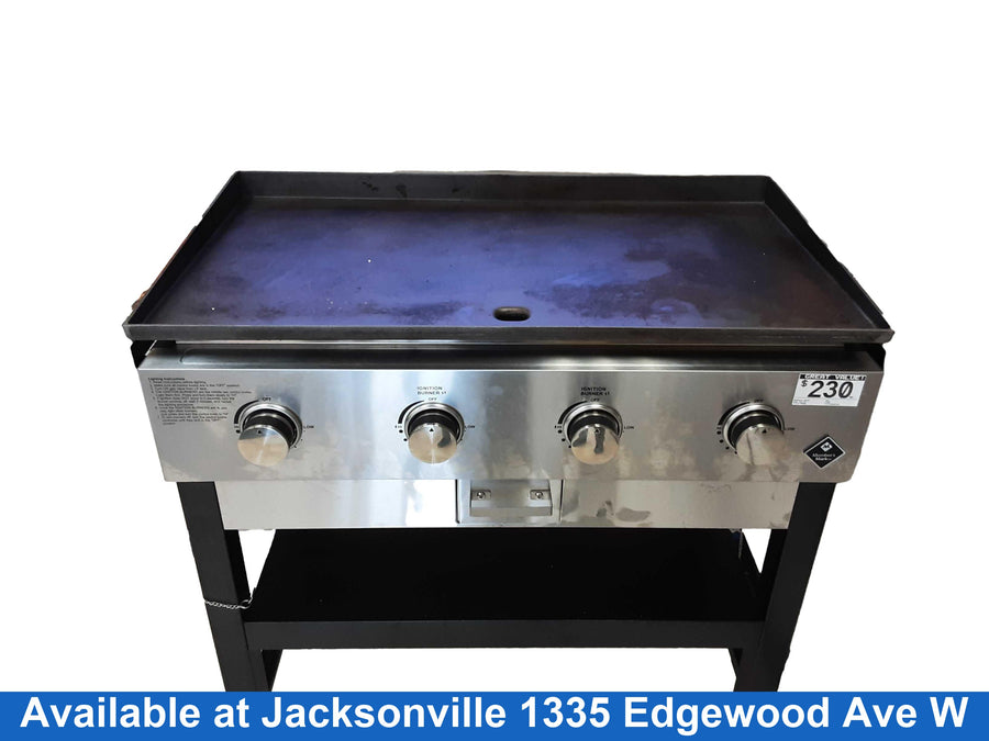 Makers Mark Black Gas Grill / Smoker