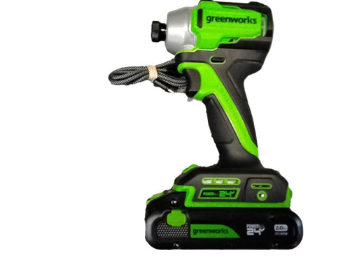 Greenworks Id3200 Green Cordless Impact Drill