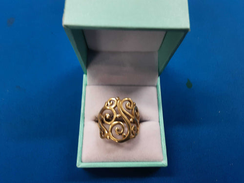 Women's Ring - Yellow Gold 14k (.585) 7 grams Size 10