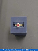 Women's Ring - Solitaire - Yellow Gold 14k (.585) 2.9 grams Size 9.5