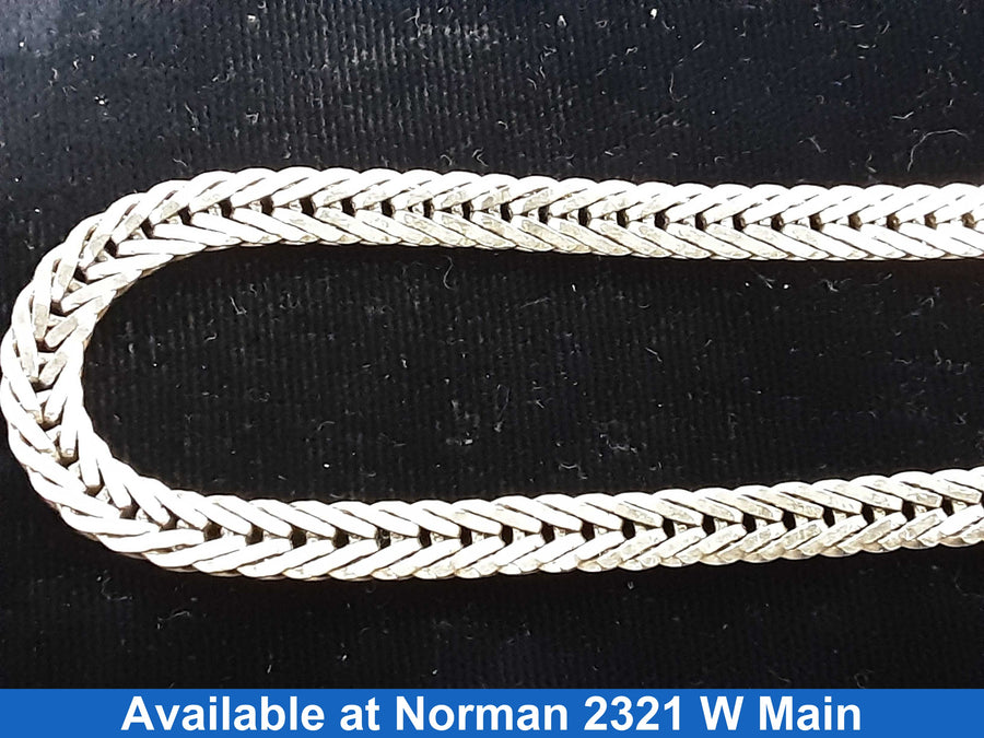 Woven Chain - Yellow Gold 14k (.585) 30.37 grams 18 inch