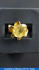 Women's Ring - Yellow Gold 14k (.585) 3.8 grams Size 7