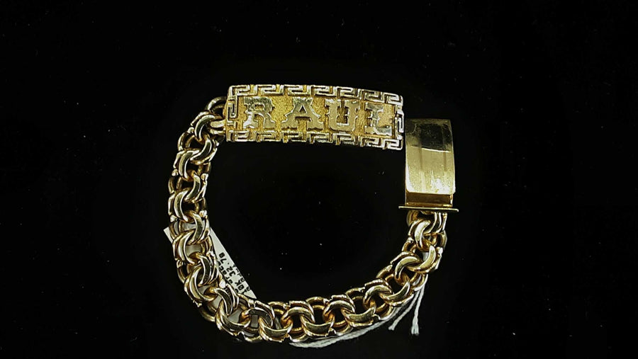 ID Bracelet - Yellow Gold 10k (.417) 32.7 grams 6 inch