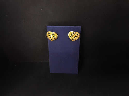 Filigree Earrings - Yellow Gold 18k (.750) 1.4 grams