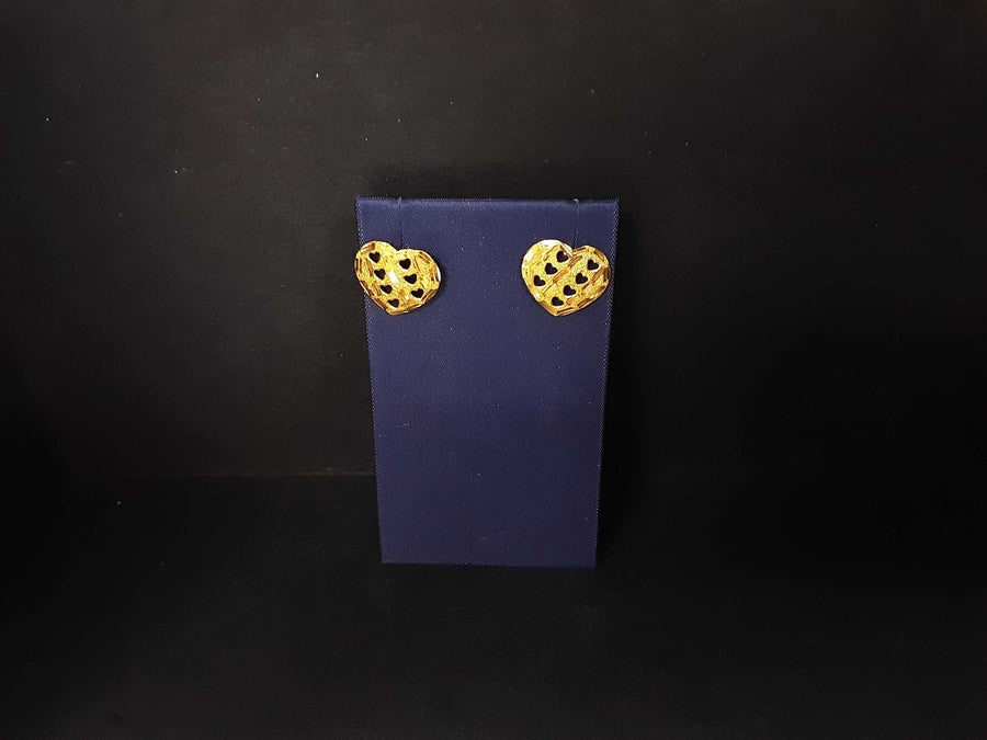 Filigree Earrings - Yellow Gold 18k (.750) 1.4 grams