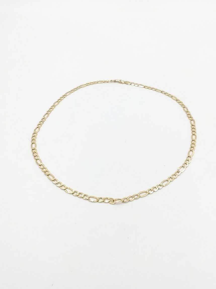 Figaro Chain - Yellow Gold 10k (.417) 5.1 grams 22 inch