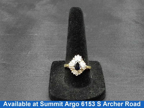 Women's Ring - Yellow Gold 14k (.585) 4.1 grams Size 8