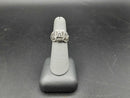 Ring - Engagement Set - White Gold 14k (.585) 8.2 grams Size 6