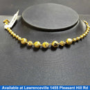 Bead Bracelet - Yellow Gold 22k (.917) 5.3 grams 8 inch