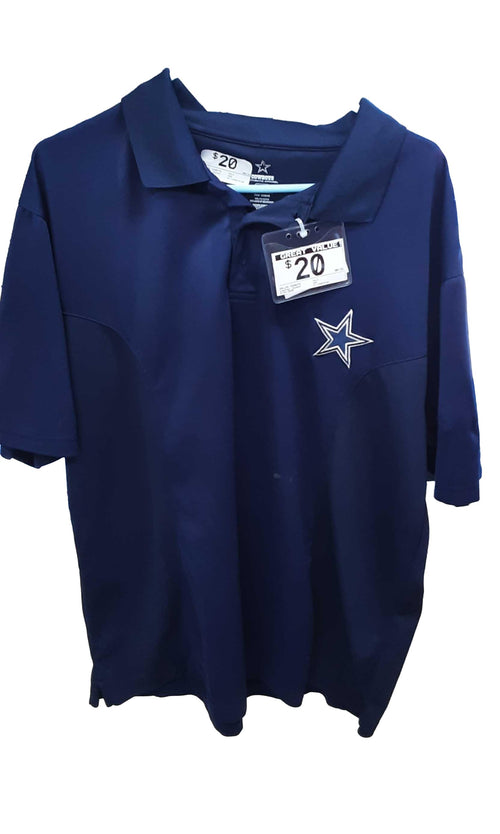 Dallas Cowboys Authentic Polo Blue