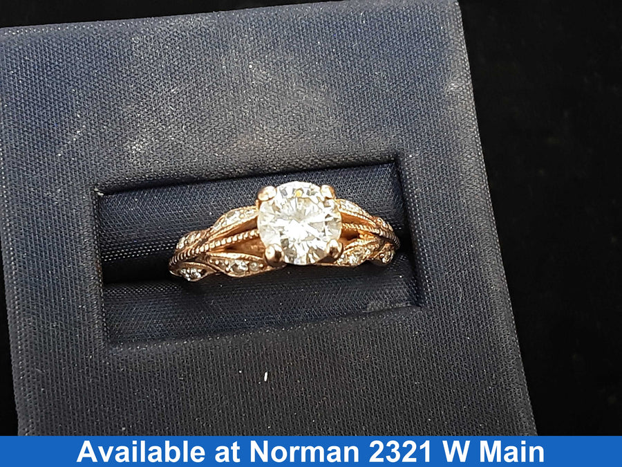 Women's Ring - Rose Gold 14k (.585) 4.1 grams Size 4