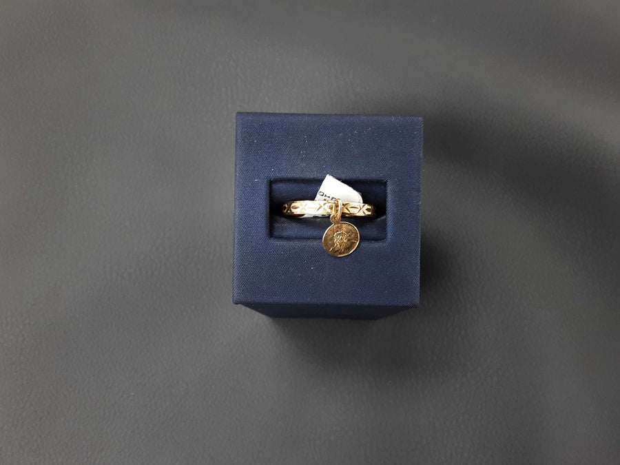 Women's Ring - Yellow Gold 14k (.585) 2.8 grams Size 20