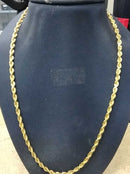 Rope Chain - Yellow Gold 14k (.585) 23.3 grams 24 inch