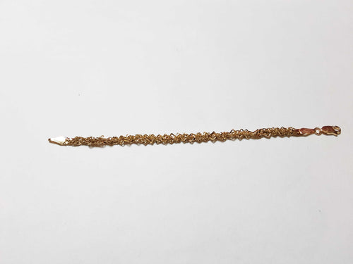 Rope Bracelet - Yellow Gold 14k (.585) 3.8 grams 8 inch