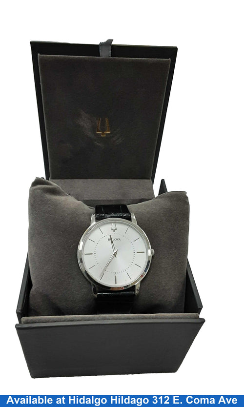 Bulova 96a202 Black Regular Watch
