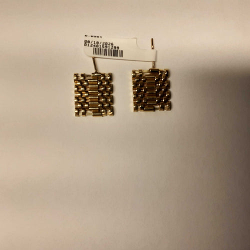 Earrings - Yellow Gold 10k (.417) 5.3 grams