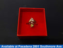 Women's Ring - Yellow Gold 14k (.585) 3 grams Size 13