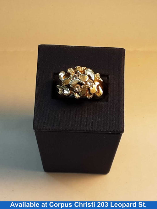 Men's Ring - Yellow Gold 10k (.417) 9.6 grams Size 20