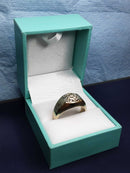 Men's Ring - Yellow Gold 14k (.585) 8.1 grams Size 9.5