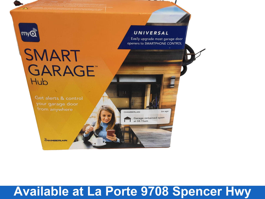 Myq Smart Garage Black