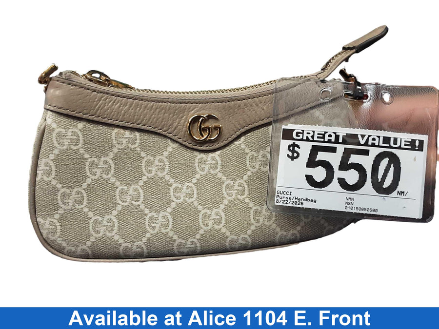 Gucci Beige / Tan Purse / Handbag