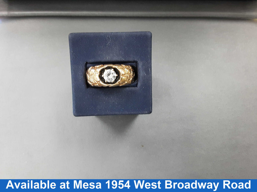 Men's Ring - Yellow Gold 10k (.417) 10.5 grams Size 11