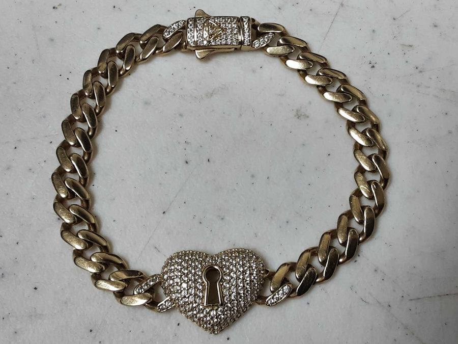 Bracelet - Yellow Gold 14k (.585) 13.5 grams 7 inch
