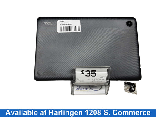 Tcl 9137w__tab 8le Black Tablet