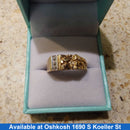 Men's Ring - Yellow Gold 10k (.417) 3.6 grams Size 11