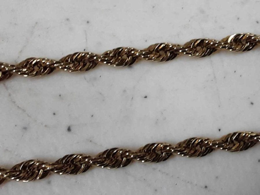 Rope Chain - Yellow Gold 10k (.417) 10.7 grams 20 inch