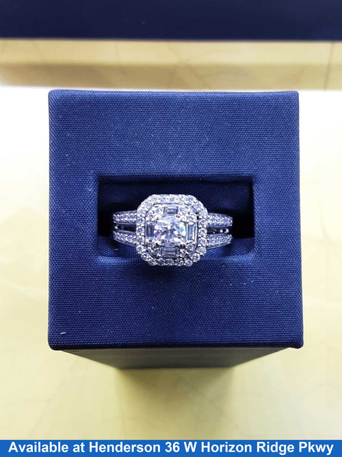 Women's Ring - White Gold 14k (.585) 5.1 grams Size 6