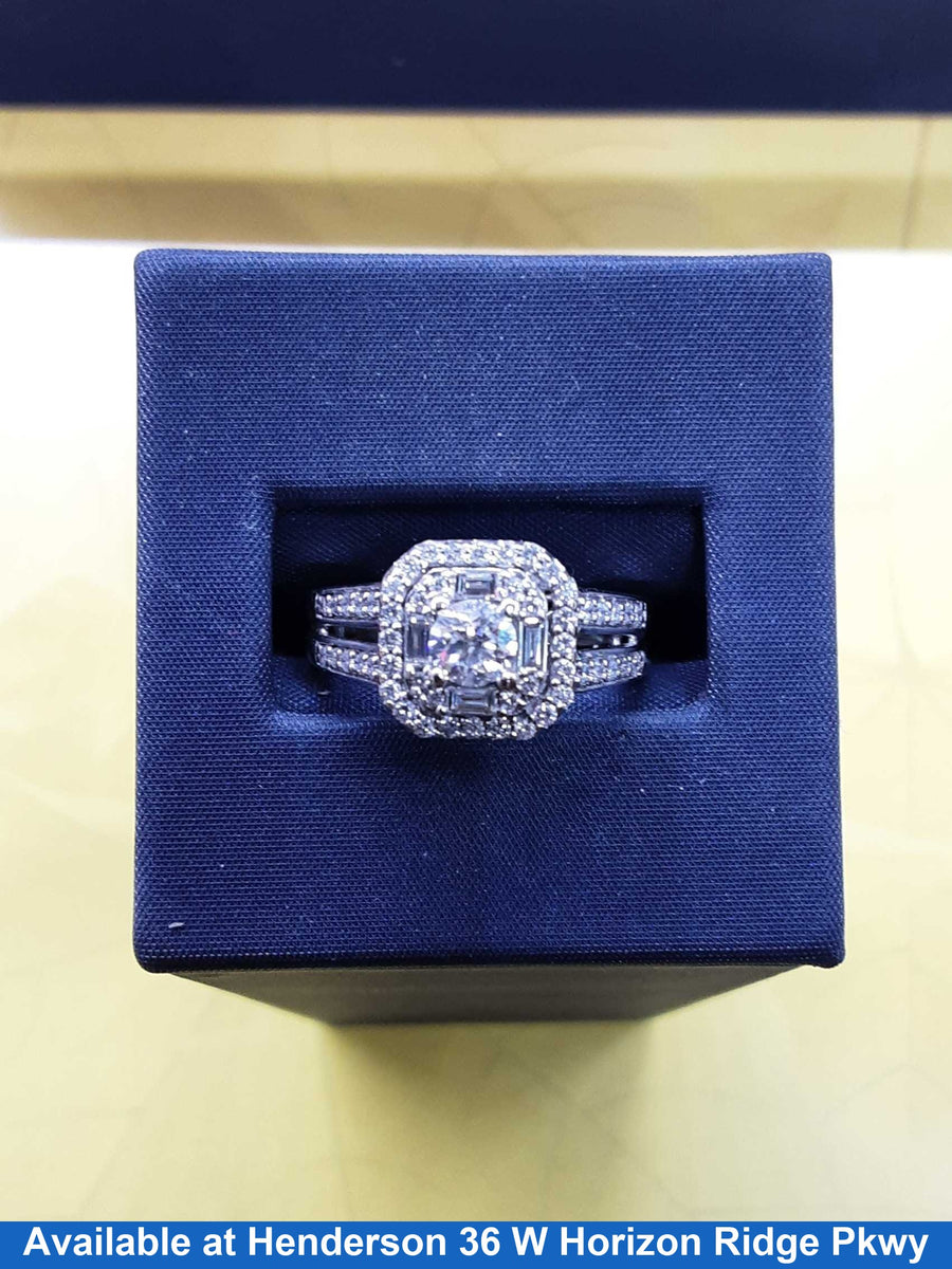 Women's Ring - White Gold 14k (.585) 5.1 grams Size 6