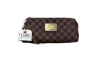 Louis Vuitton Ebene Eva Clutch Brown Purse / Handbag