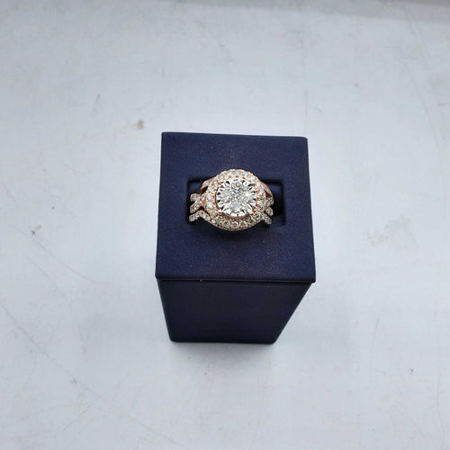 Ring - Wedding Set - Rose Gold 10k (.417) 10.2 grams Size 20