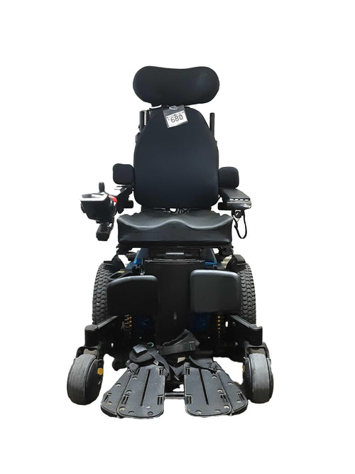 Quantum Edge 3 Blue Motorized Wheelchair / Mobility Scooter
