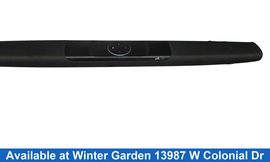 Polk Audio Command Bar Black Home Sound Bar Speaker