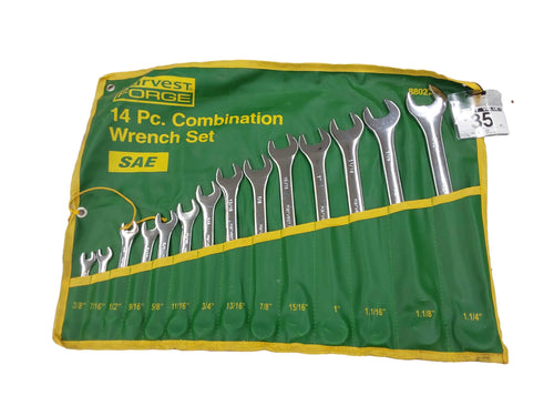 Harvest Forge 88027 Silver Metric Hand Wrench