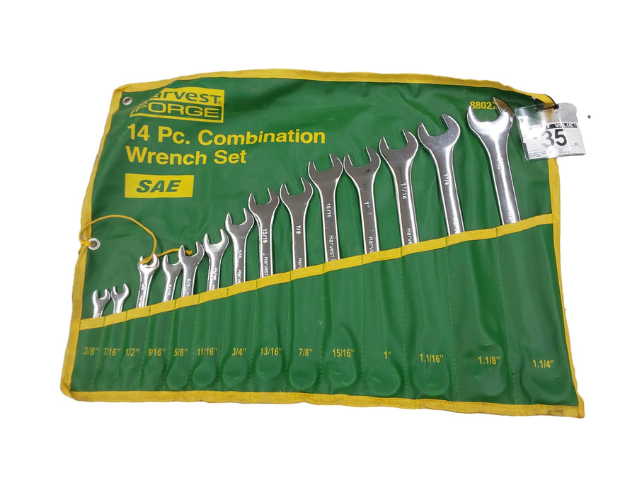 Harvest Forge 88027 Silver Metric Hand Wrench