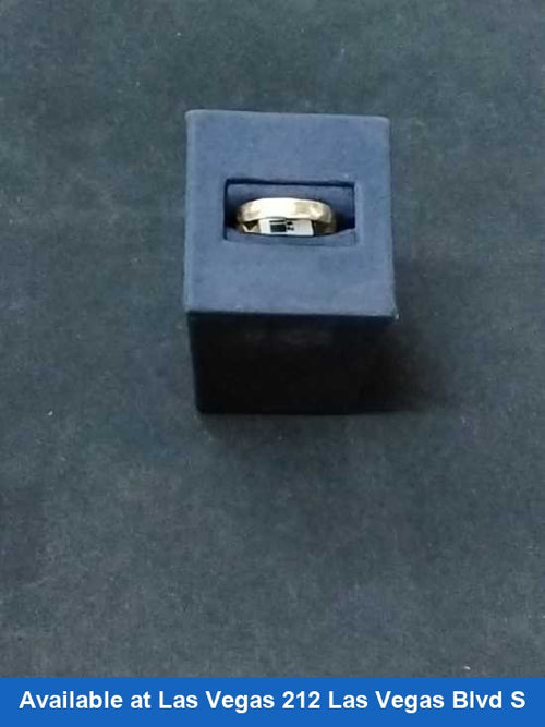 Ring - Wedding Band - Yellow Gold 10k (.417) 1.5 grams Size 20