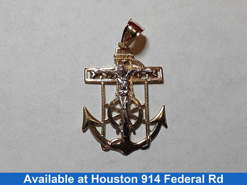 Religious Pendant - Yellow Gold 10k (.417) 2.1 grams