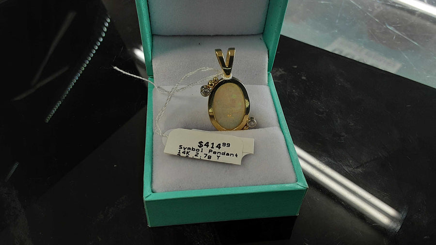Symbol Pendant - Yellow Gold 14k (.585) 2.7 grams