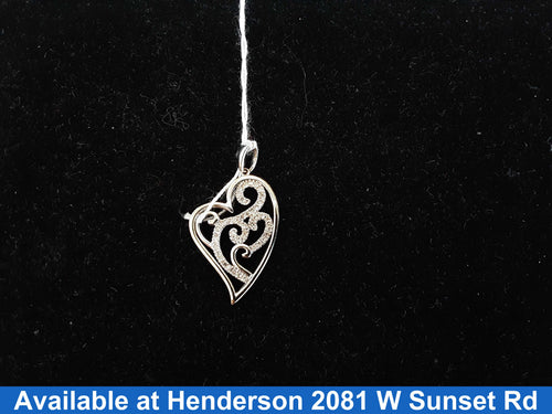 Symbol Pendant - White Gold 10k (.417) 2.5 grams