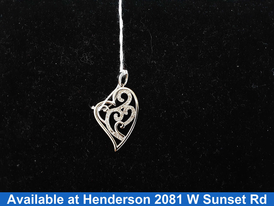 Symbol Pendant - White Gold 10k (.417) 2.5 grams