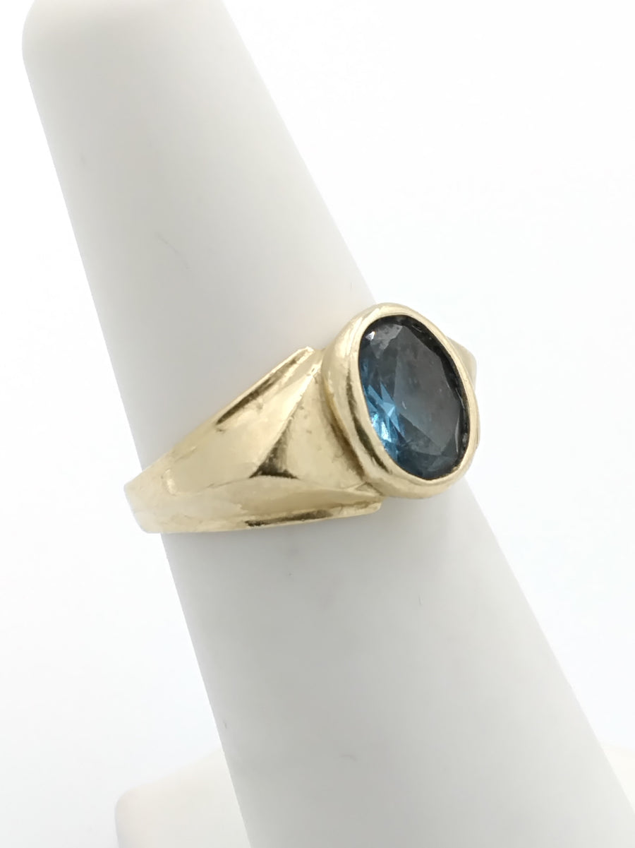 Men's Ring - Yellow Gold 14k (.585) 3.5 grams Size 6