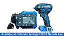 Kobalt Kxid 124b-03 Blue Cordless Impact Drill
