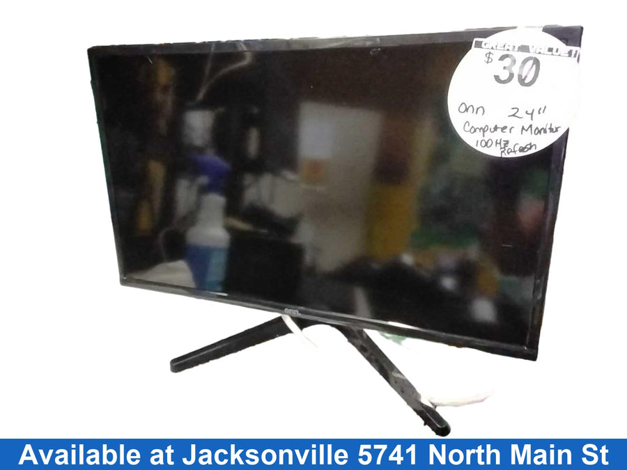 Onn 100002480 Black Computer Monitor