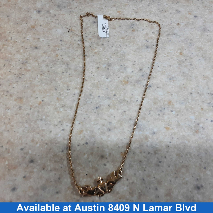 Chain - Yellow Gold 14k (.585) 5.2 grams 18 inch