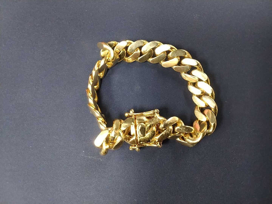Bracelet - Yellow Gold 14k (.585) 84 grams 9 inch